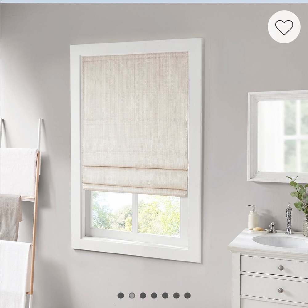 Madison Park Galen room darkening Roman shades